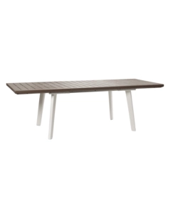 TAVOLO DA ESTERNO ALLUNGABILE KETER "HARMONY" IN POLIPROPILENE CAPPUCCINO 162/241X100,5X76,5 CM