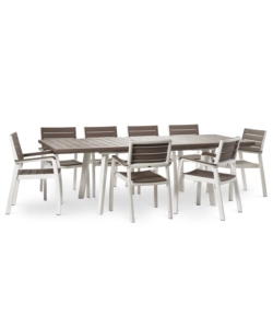TAVOLO DA ESTERNO ALLUNGABILE KETER "HARMONY" IN POLIPROPILENE CAPPUCCINO 162/241X100,5X76,5 CM