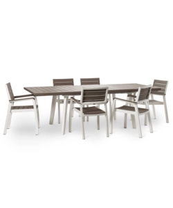 TAVOLO DA ESTERNO ALLUNGABILE KETER "HARMONY" IN POLIPROPILENE CAPPUCCINO 162/241X100,5X76,5 CM
