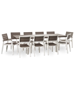 TAVOLO DA ESTERNO ALLUNGABILE KETER "HARMONY" IN POLIPROPILENE CAPPUCCINO 162/241X100,5X76,5 CM
