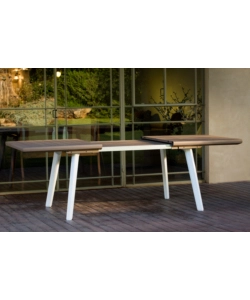 TAVOLO DA ESTERNO ALLUNGABILE KETER "HARMONY" IN POLIPROPILENE CAPPUCCINO 162/241X100,5X76,5 CM
