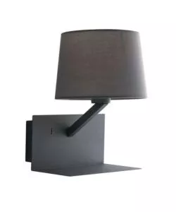 APPLIQUE "CIAK" METALLO GRIGIO CON ATTACCO USB, 40W