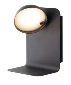 APPLIQUE "BOING" LED NERO CON USB, 300LM