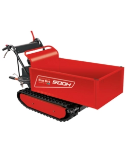 MOTOCARRIOLA CINGOLATA A SCOPPIO BLUE BIRD "CARRIER 500" PORTATA 500 KG