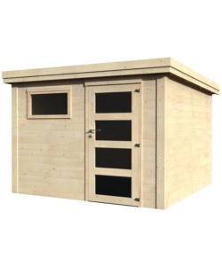 CASETTA IN LEGNO DA GIARDINO DECOR ET JARDIN "PACO" IN ABETE BIANCO NORDICO 300X305X216 CM