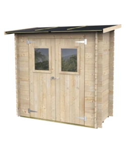 CASETTA IN LEGNO DA GIARDINO ALCE "HOBBY" IN ABETE 198X98X197 CM
