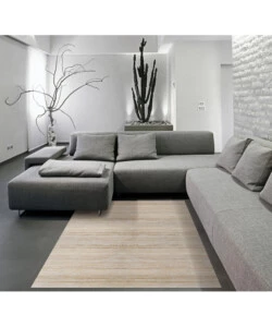 TAPPETO DA INTERNO IN BAMBOO "GESSO", 50X140 CM
