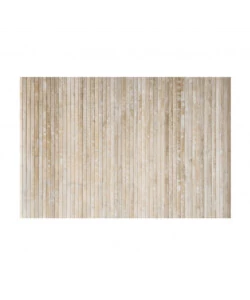 TAPPETO DA INTERNO IN BAMBOO "GESSO", 50X140 CM
