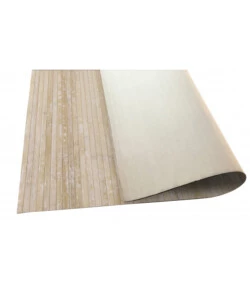 TAPPETO DA INTERNO IN BAMBOO "GESSO", 50X140 CM
