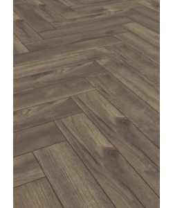 PAVIMENTO LAMINATO ROVERE SCURO 8MM AC4 1,238 M² LINEA HERRINGBONE