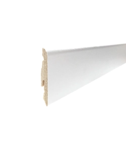 BATTISCOPA MDF BIANCO 58X14X2400MM