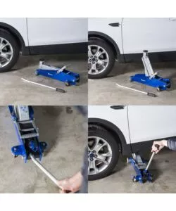 CRIC IDRAULICO A CARRELLO 2,25 T PER SUV CAMPER E FURGONI - MICHELIN