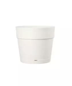 VASO DA GIARDINO "SAVE" BIANCO, 20 CM