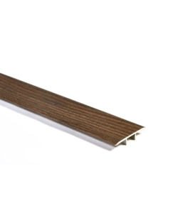 PROFILO DI DILATAZIONE IN ALLUMINIO ROVERE SCURO 8X39X900MM