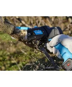 KIT VALIGETTA POTATORE A CATENA A BATTERIA CAMPAGNOLA "T-REX" BARRA 10 CM 2 BATTERIE 21,6V 2,5AH E 4,2AH, CARICABATTERIE TRIPLA USCITA, KIT ATTREZZI E COPRI-BARRA
