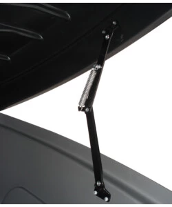 BOX TETTO PER AUTO 330 LITRI IN ABS GRIGIO GOFFRATO - N60000