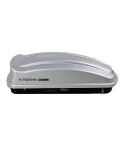 BOX TETTO PER AUTO 330 LITRI IN ABS GRIGIO GOFFRATO - N60000