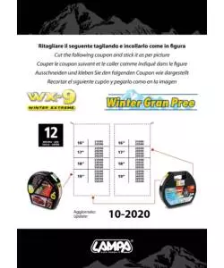 CATENE DA NEVE AUTOVETTURE WX-9 - WINTER GRAN PREE - 12 WINTER GRAN PREE  GP02068