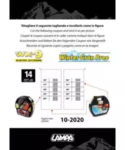 CATENE DA NEVE AUTOVETTURE WX-9 - WINTER GRAN PREE 14 WINTER GRAN PREE  GP02071