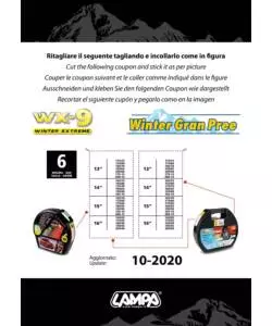 CATENE DA NEVE AUTOVETTURE WX-9 - WINTER GRAN PREE 6 WINTER GRAN PREE  GP02058