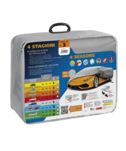 TELO COPRIAUTO IN PEVA ELETTROSALDATO 4 STAGIONI - AG-3 - CM 150X205X535  20457