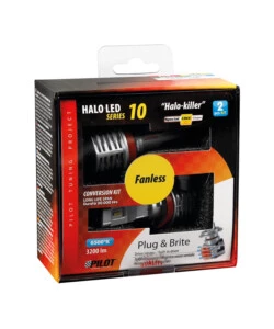 LAMPADE LED PER AUTO 9-32V HALO LED SERIE 10 HALO KILLER - (H8-H9-H11-H16) - 20W - PGJ19-X - 2 PZ  - SCATOLA  57732