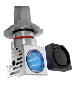 LAMPADE LED PER AUTO 9-32V HALO LED SERIE 8 HALO KILLER - (H4) - 25W - P43T - 2 PZ  - SCATOLA  57770