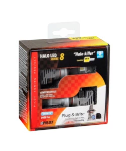 LAMPADE LED PER AUTO 9-32V HALO LED SERIE 8 HALO KILLER - (H7) - 25W - PX26D - 2 PZ  - SCATOLA  57771