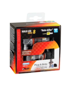 FARI A LED PER AUTO 9-32V HALO LED SERIE 8 HALO KILLER - (H8-H9-H11-H16) - 25W - PGJ19-X - 2 PZ  - SCATOLA  57772