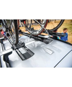 PORTA BICICLETTA DA TETTO "HIGHSPEED" CON FISSAGGIO RUOTA ANTERIORE - Y8002125