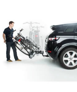PORTABICICLETTE PER GANCIO TRAINO "JUSTCLICK" PER 2 BICI Y8002486