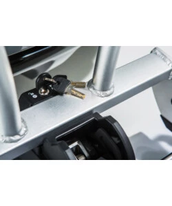 PORTABICICLETTE PER GANCIO TRAINO "JUSTCLICK" PER 2 BICI Y8002486