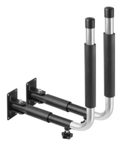 COPPIA SUPPORTI DA PARETE PER BOX TETTO TIPO 1, LATERALE  N60050 - NORDRIVE