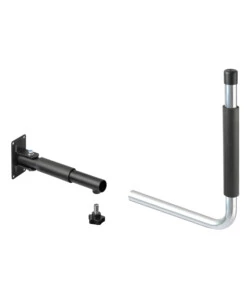 COPPIA SUPPORTI DA PARETE PER BOX TETTO TIPO 1, LATERALE  N60050 - NORDRIVE
