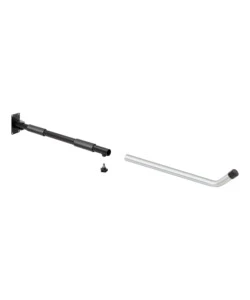 COPPIA SUPPORTI DA PARETE PER BOX TETTO TIPO 2, ORIZZONTALE  N60051 - NORDRIVE