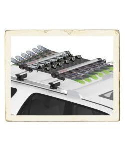 PORTASCI PER BARRE DA TETTO FATCAT 6 EVO SILVER  Y8003086