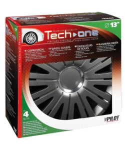 COPRICERCHI PER AUTO ACTIVE GRAFITE - Ø 13" PILOT  31560