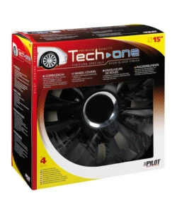 COPRICERCHI PER AUTO "AVALONE" PRO BLACK - Ø 15"  31527