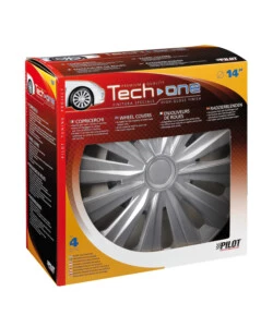 COPRICERCHI PER AUTO "MULTI SILVER" - Ø 14" PILOT  31636