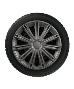 COPRICERCHI PER AUTO NERO DARK - Ø 13"  31515