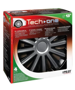 COPRICERCHI PER AUTO TREND BICOLOUR - Ø 13" PILOT  31570