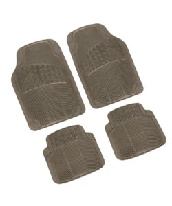 SET TAPPETI PER AUTO MIRAGE EDITION 2 SERIE TAPPETI UNIVERSALI 4 PEZZI - BEIGE  26908
