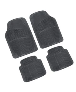 SET TAPPETI PER AUTO MIRAGE EDITION 2 SERIE TAPPETI UNIVERSALI 4 PEZZI - GRIGIO  26907