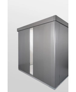 BIOHORT ELEMENTO IN VETRO ACRILICO PER CASETTA ATTREZZI NEO GRIGIO QUARZO