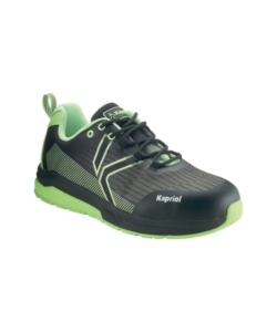 SCARPA ANTINFORTUNISTICA KAPRIOL "AIRISE KNIT" COLORE VERDE/NERO, TG 45