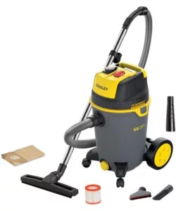 ASPIRATORE SOLIDI LIQUIDI ELETTRICO STANLEY "SXVC25PTDE" 1200W 25 LT 28 L/S