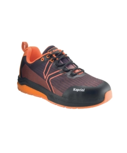 KAPRIOL SCARPA ANTINFORTUNISTICA "AIRISE KNIT" ARANCIONE/NERO, TG 42