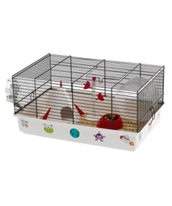 GABBIA PER CRICETI "SPACE", 46X29,5X23 CM - FERPLAST