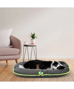 CUSCINO PER CANI "OSCAR 80" NERO, 80X60X11 CM - FERPLAST