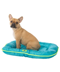 CUSCINO PER CANI "OSCAR 100" AZZURRO, 100X70X12 CM - FERPLAST